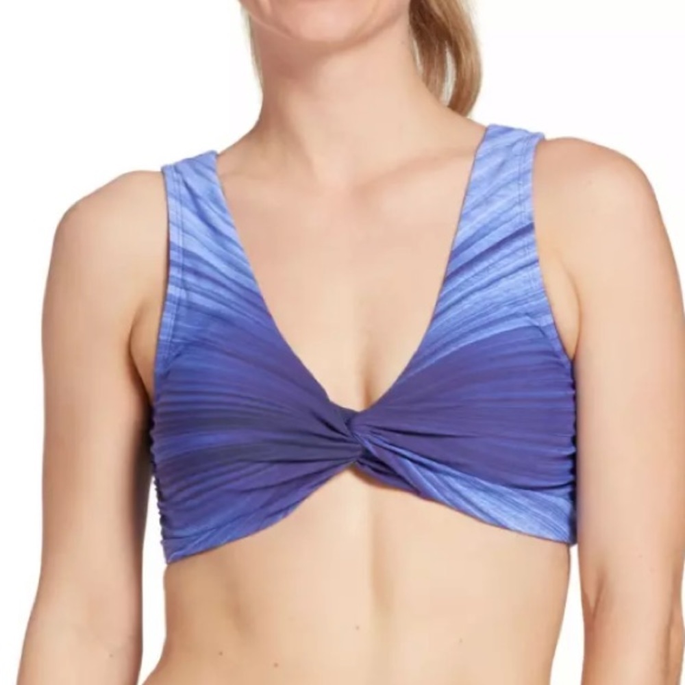 NWT CALIA Women's Reversible Knot Bikini Top - Picture 2 of 9